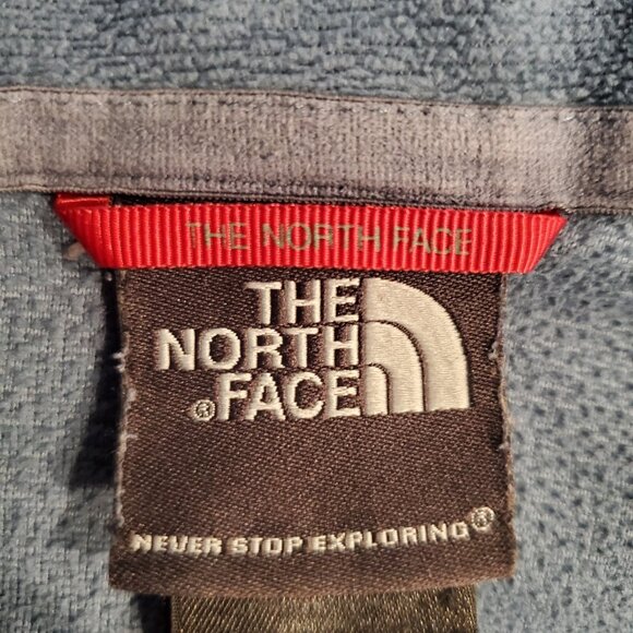 The North Face Fleece Sweater Mens Medium Half Zip Long Sleeve Outdoor Hiking - Picture 10 of 13